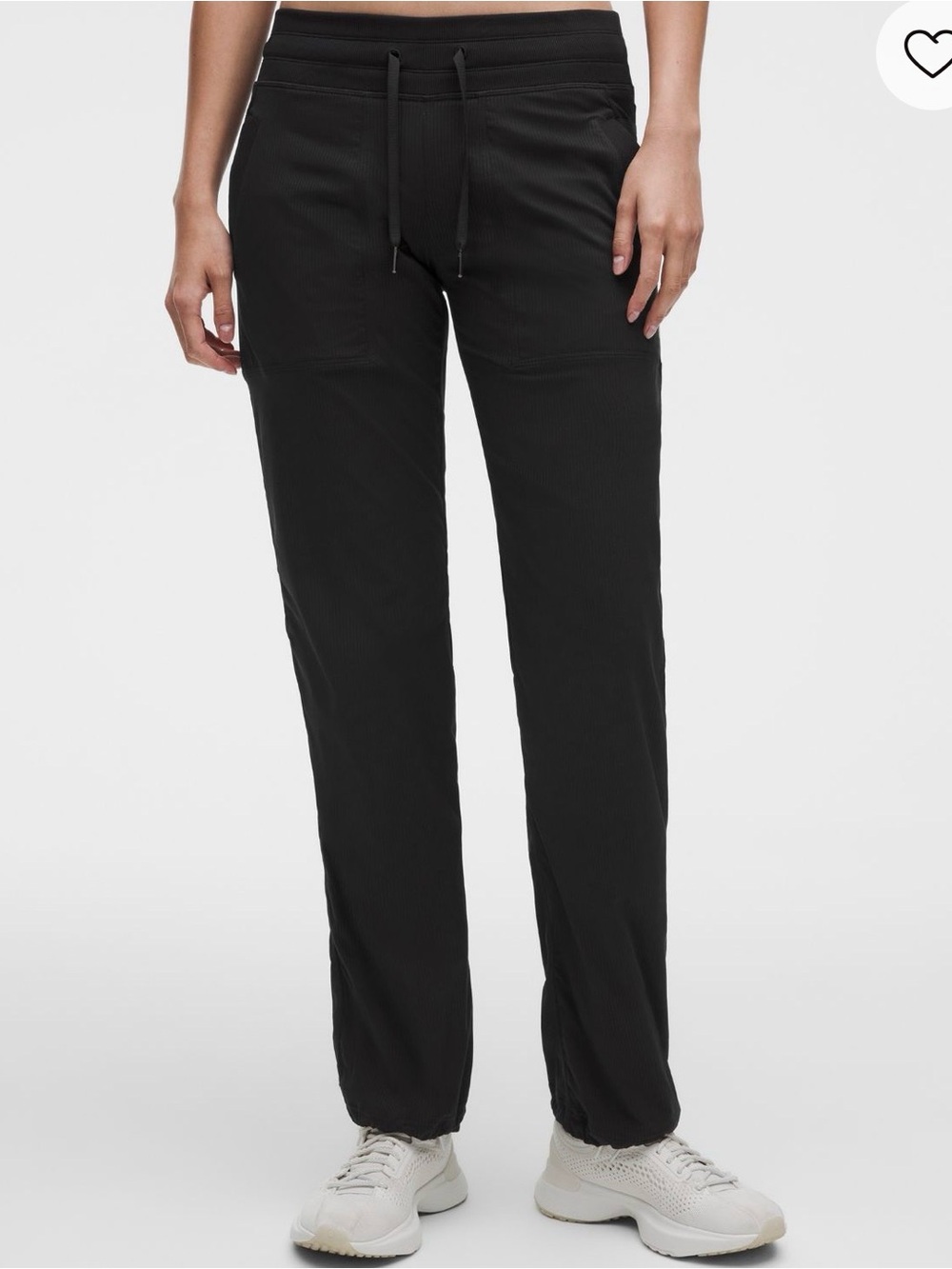 Black lululemon dance studio pants
